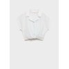 Blouse bleue Mango