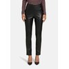 Pantalon slim cuir noir