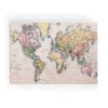 Imprimé Couleur Carte Du Monde