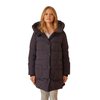 Manteau doudoune longue noir femme