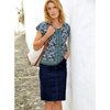Jupe en jean grande taille