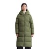 Manteau vert clair femme