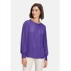 Chemisier satin violet femme