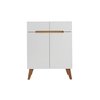 Bahut laqué blanc design