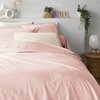Housse de couette rose