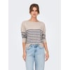 Beige a strisce blu