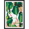 Affiche + Cadre En Bois - Noir