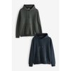 Bleu Marine/Gris