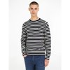 Blue Striped/White