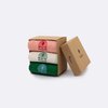 Rose, Vert Et Beige