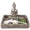 Jardin Zen avec bouddha