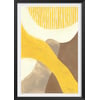 Affiche + Cadre En Bois - Noir