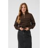 Marron Noir Brown/Black Stripe
