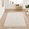 Tapis polypropylène beige