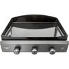 Plancha tout inox gaz