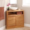 Meuble d'angle salle de bain
