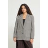 Gris Grey Check