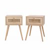 Lot table de chevet bois