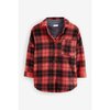 Chemise à carreaux rouge fille