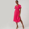 Robe longue jacquard
