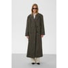 Marron Feather Gray And Black Twill
