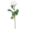 Rose blanche artificielle