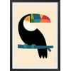 Affiche + Cadre En Bois - Noir