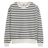Elfenben / Navy Stripe