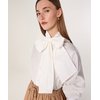 Chemisier lavalliere blanche
