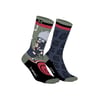 Vert Kaki/Gris/Rouge/Noir