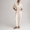 Combinaison jean beige femme