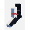 Mondrian Bleu Jean Brique Laser Marine Brique