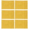 Set de table jaune moutarde