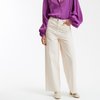 Pantalon maille beige