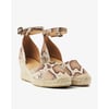 Cognac,Snake Print