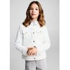 Veste en jean blanche enfant