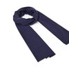 Foulard homme bleu marine