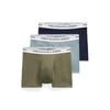 Vert Kaki + Bleu + Bleu Marine