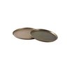 Set de table rond or