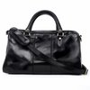 Sac de voyage cuir noir