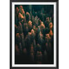 Affiche + Cadre En Bois - Noir