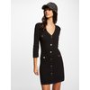 Robe pull noire moulante
