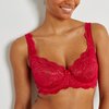 Soutien gorge rouge dentelle