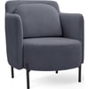 Gris Anthracite Velours Et Noir