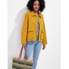Veste jean jaune femme