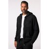 Gilet noir à capuches homme