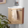 Décor Chêne (Vasque Blanche)