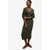 Robe pull kaki