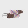 Ceinture tressée élastique