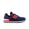 Sneakers blauw geel